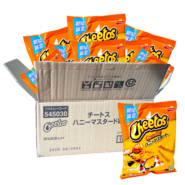 Cheetos 60g x 12 (JAPAN) Honey Mustard