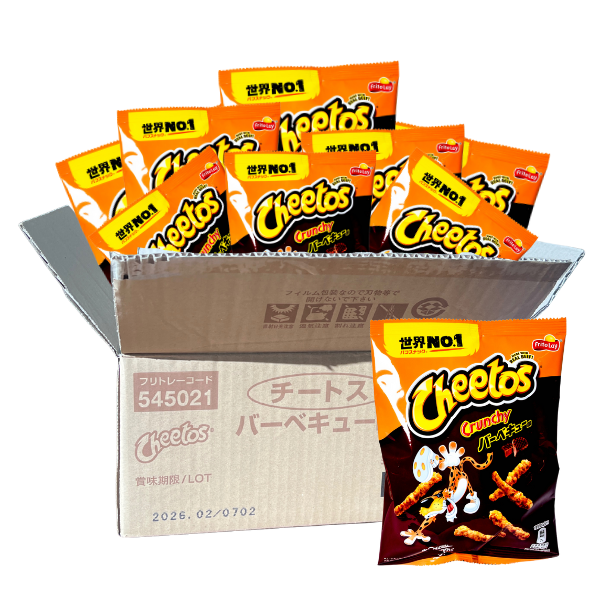 Cheetos 70g x 12 (JAPAN) BBQ Steak