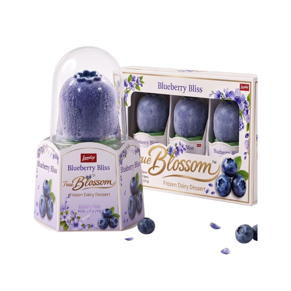 True Blossom Blueberry Bliss Frozen Dessert