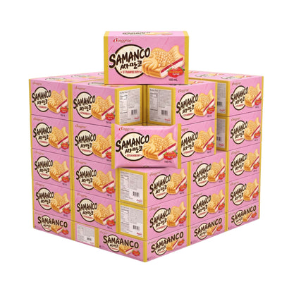 Binggrae Samanco Strawberry Ice Cream