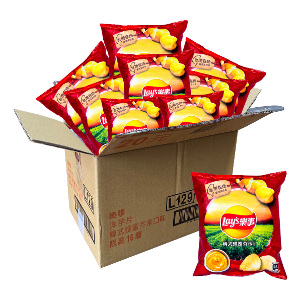 Lay's 32g x 12 (TAIWAN) Korean Honey Mustard