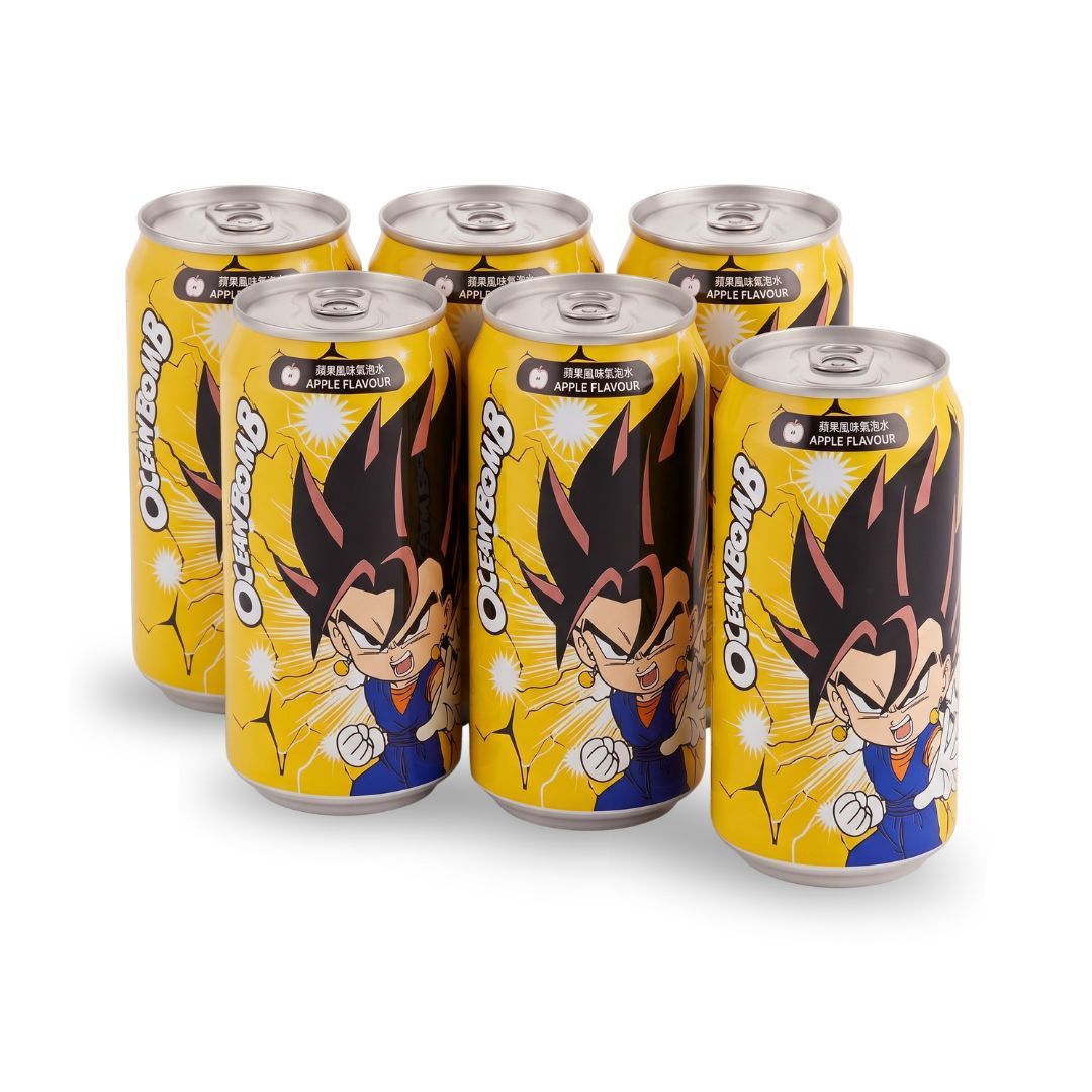 Ocean Bomb Dragonball Apple Sparkling Water