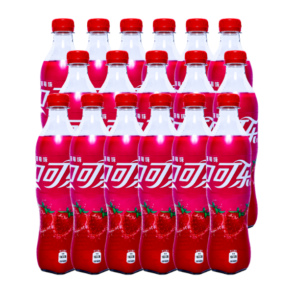 Coca-Cola 500ml x 12 (CHINA) Strawberry