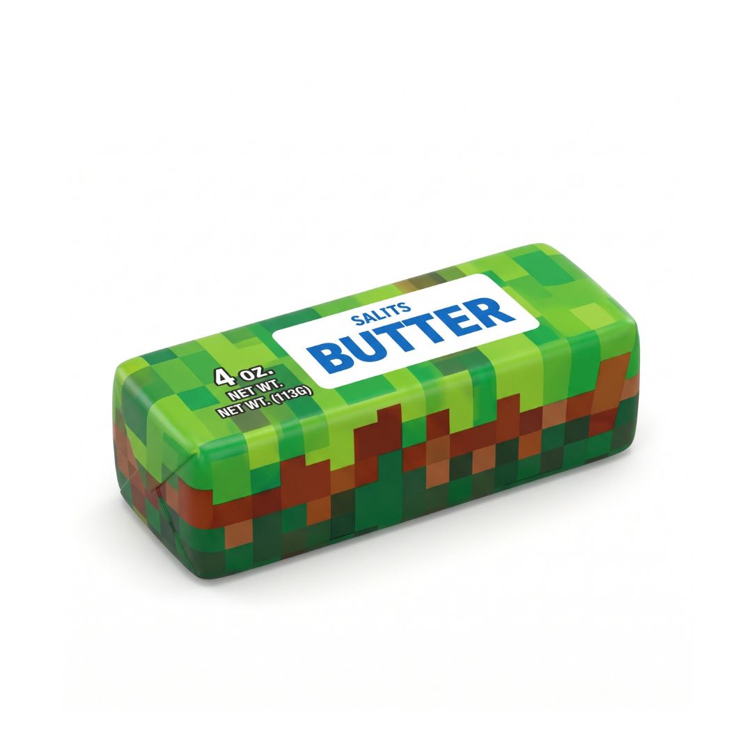 Squishy Butter (Minecraft Edition) Case of 12pcs | CHINA