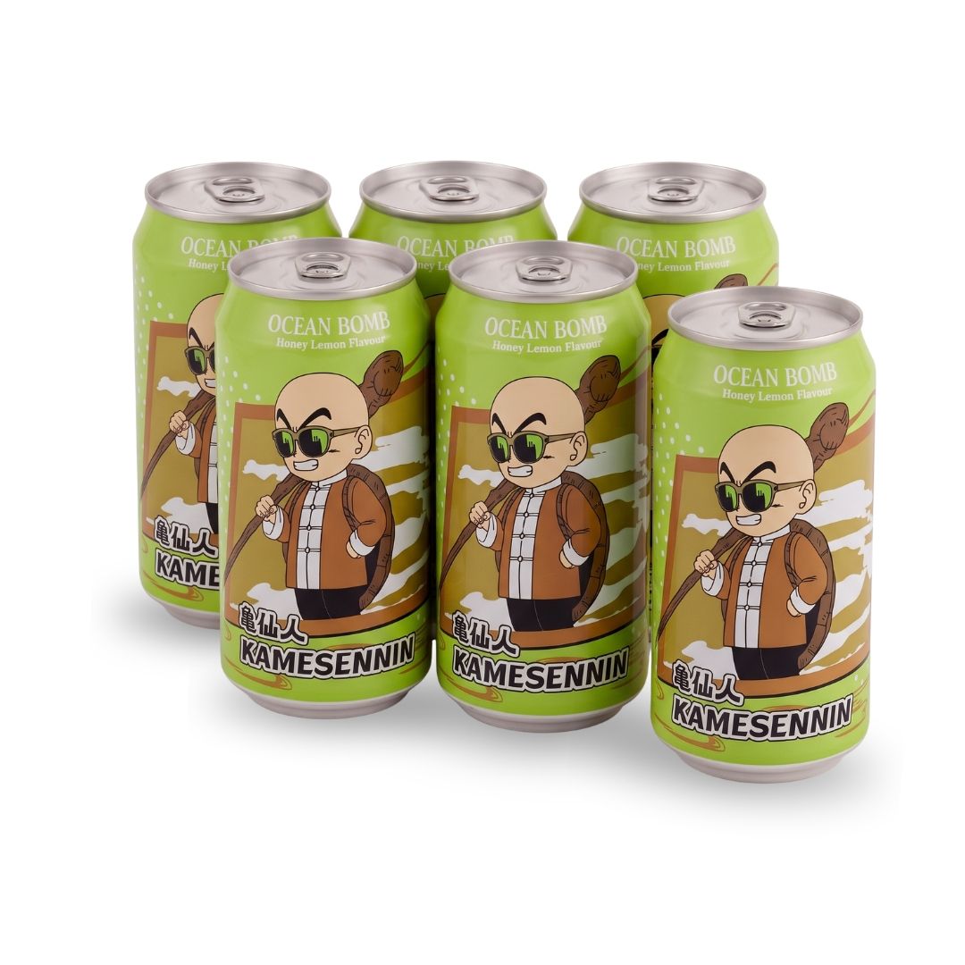 Ocean Bomb Dragonball Honey Lemon Sparkling Water