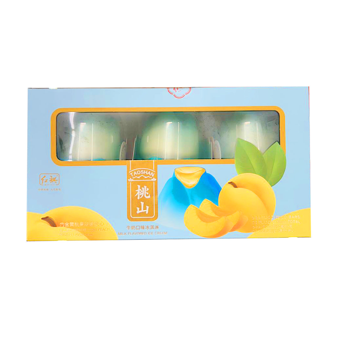Box of Taoshan milk-flavored ice cream bars