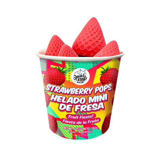 Jack & Kings Strawberry Pops