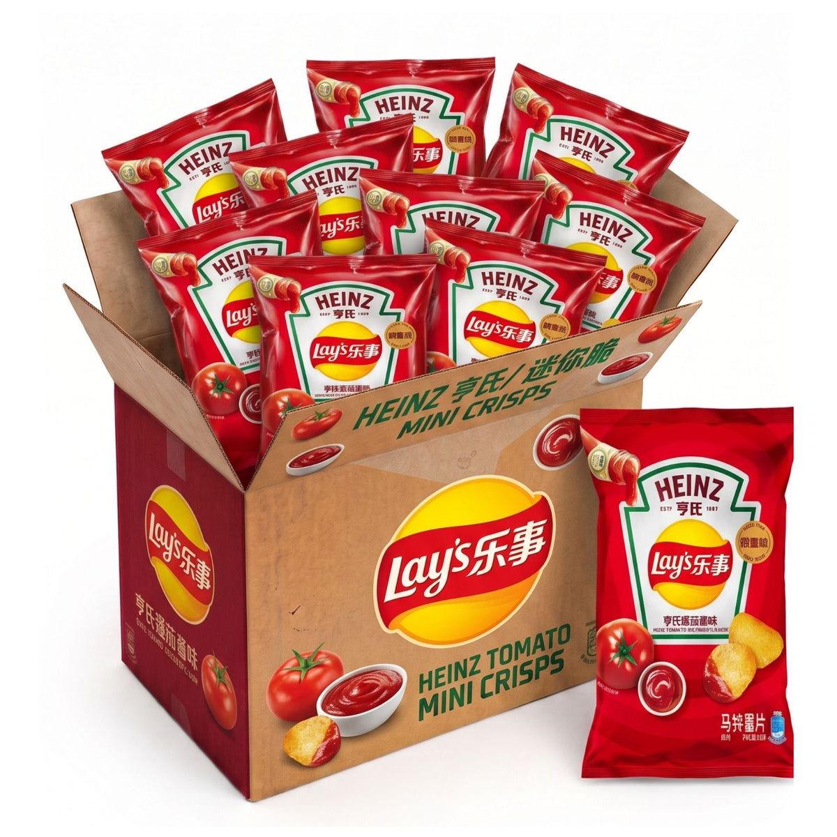 Lay's Heinz Ketchup