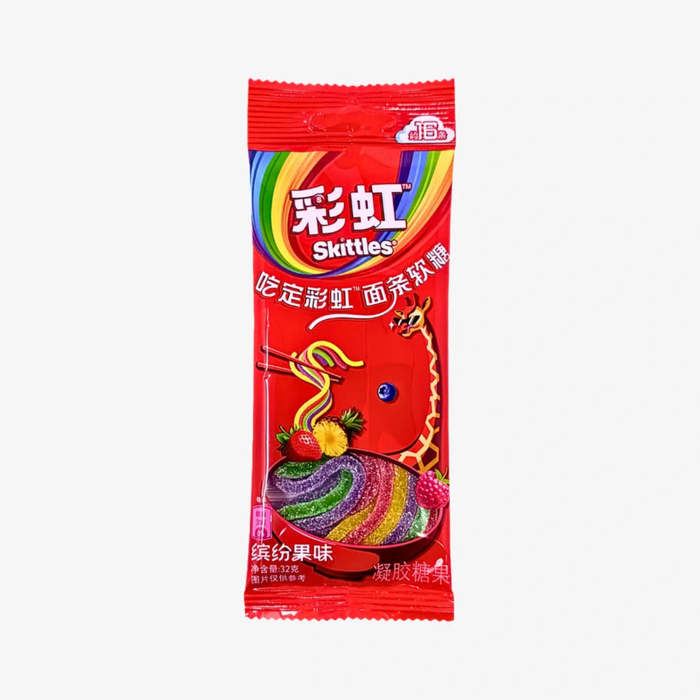 Skittles Noodle Gummy 32g x 96 | CHINA