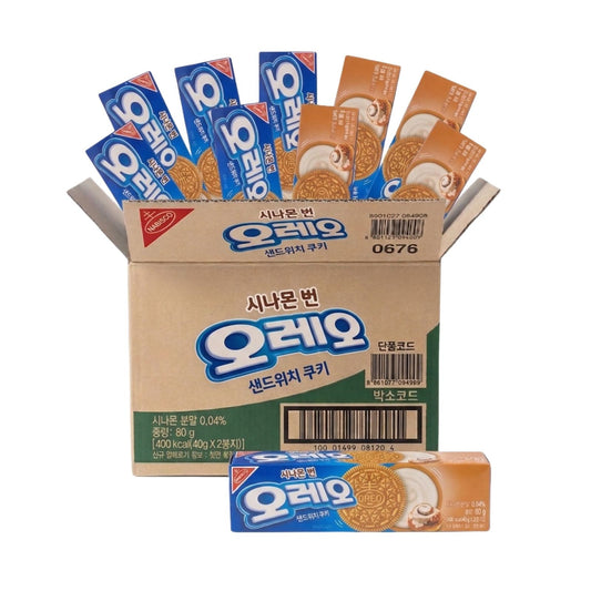 Oreo Cinnamon Bun | 80g x 24 | SOUTH KOREA