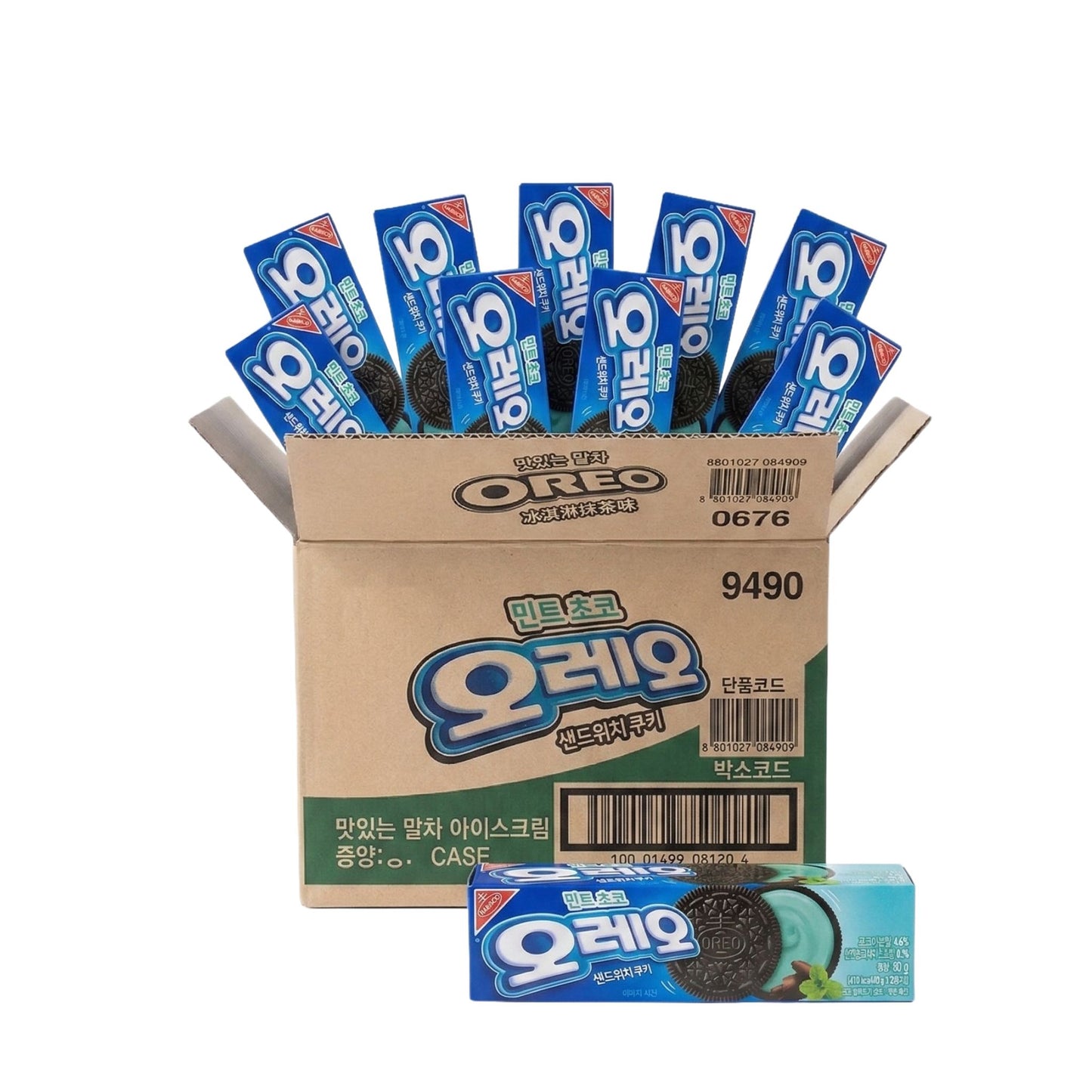 Oreo 80g x 24 (SOUTH KOREA) Mint