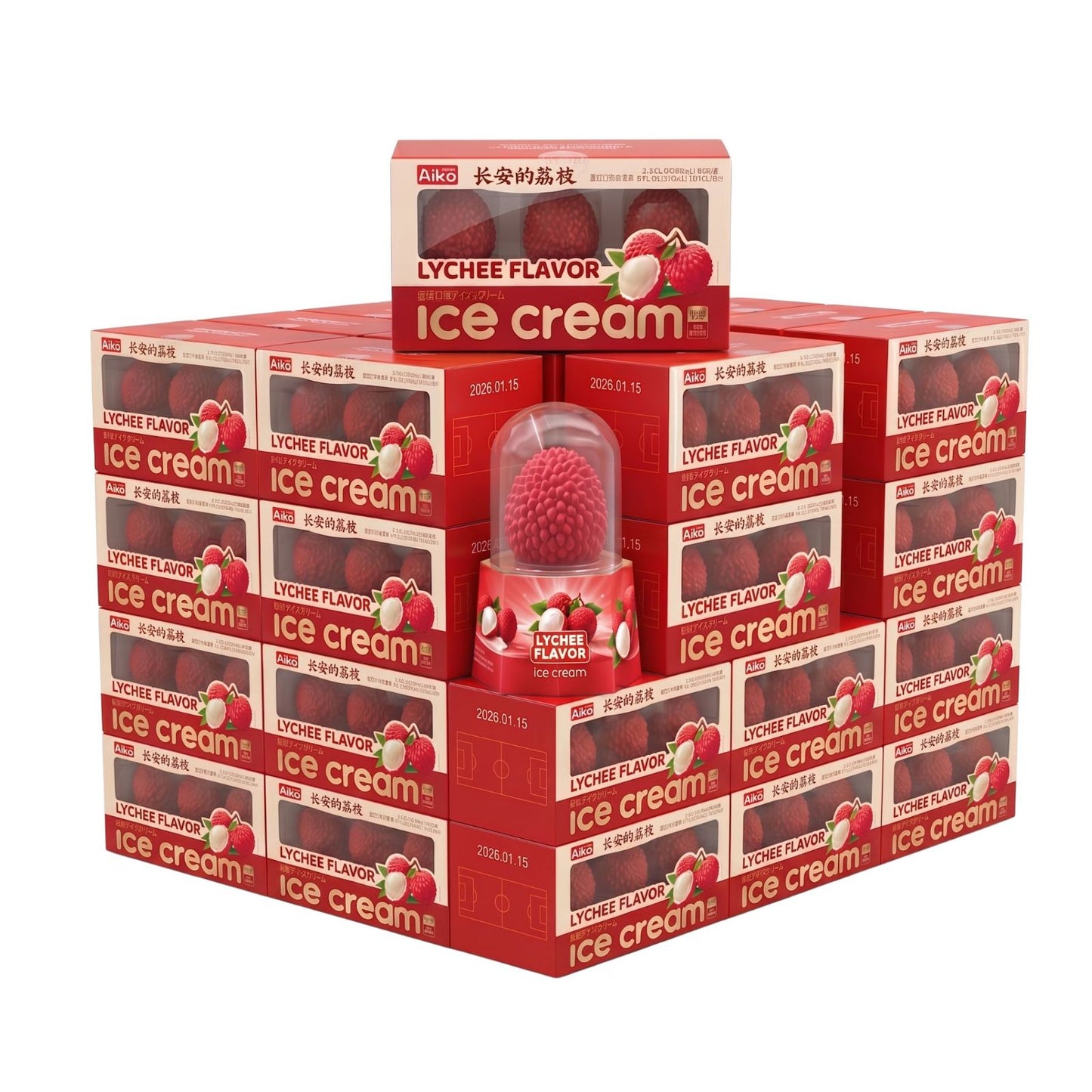 Aiko Lychee Ice Cream