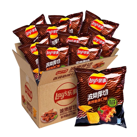 Lay's Grilled Ribs | 34g x 12 | TAIWAN