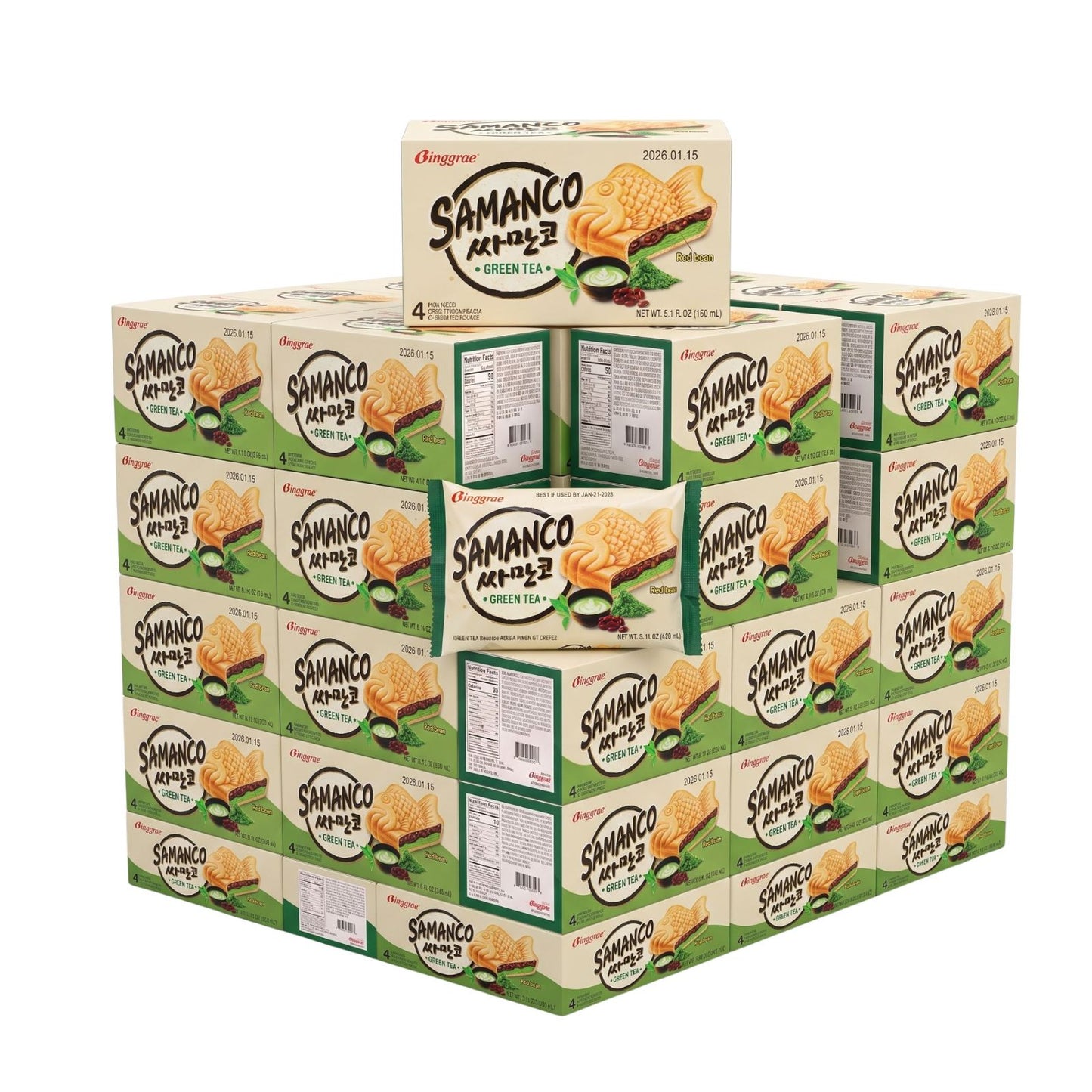 Binggrae Samanco Matcha Ice Cream