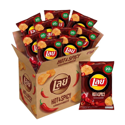 Lay's Hot & Spicy | 48g x 24 | THAILAND