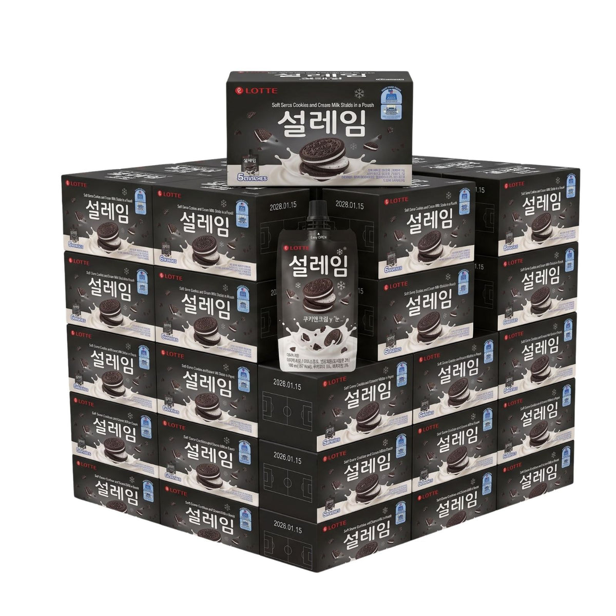 Lotte Seoleim Cookies & Cream Soft Serve