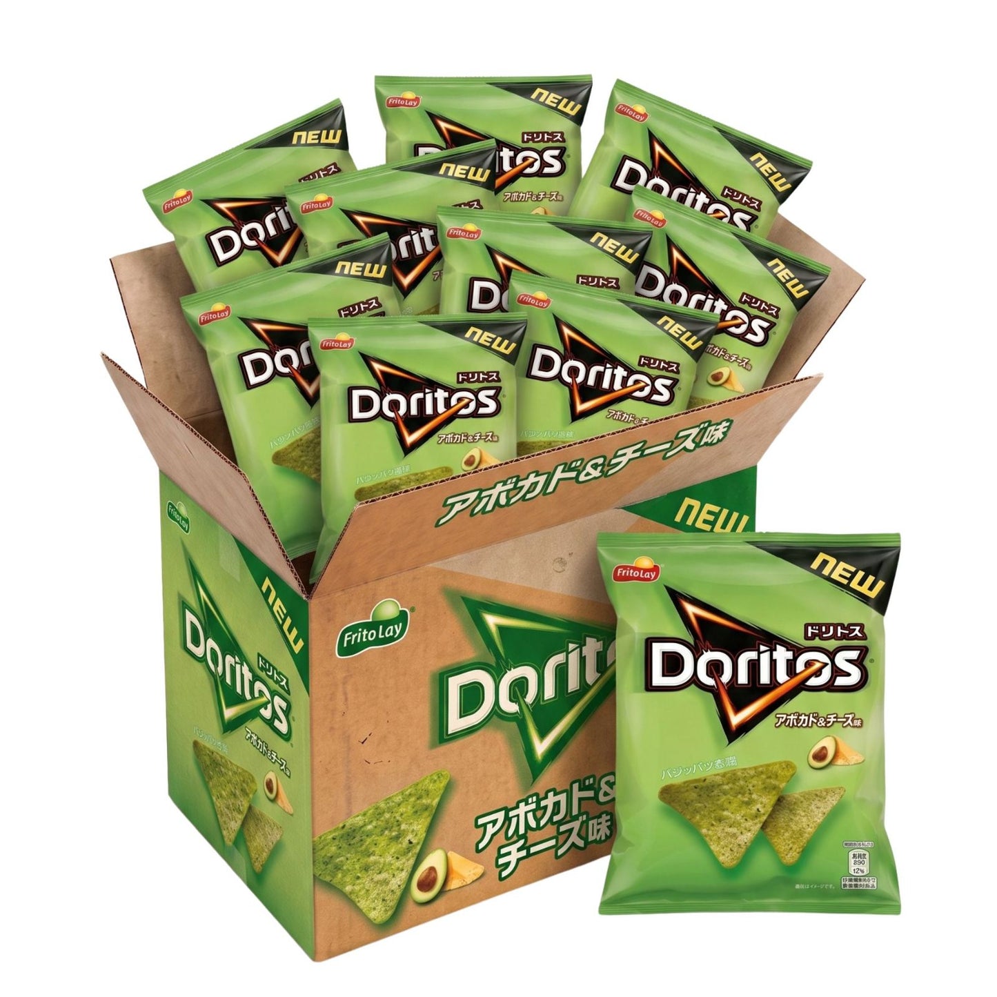 Doritos Avocado & Cream Cheese | 60g x 12 | JAPAN