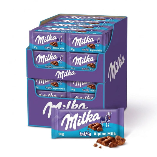 Milka Bubbly Alpine Milk