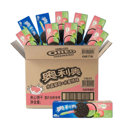 Oreo Peach & Grape | 97g x 24 | CHINA