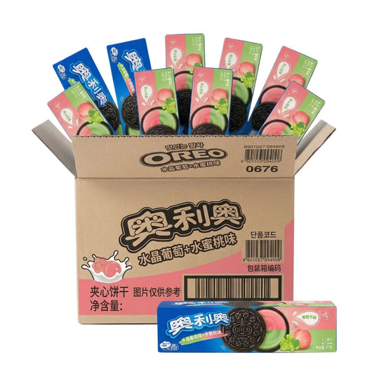 Oreo Peach & Grape | 97g x 24 | CHINA