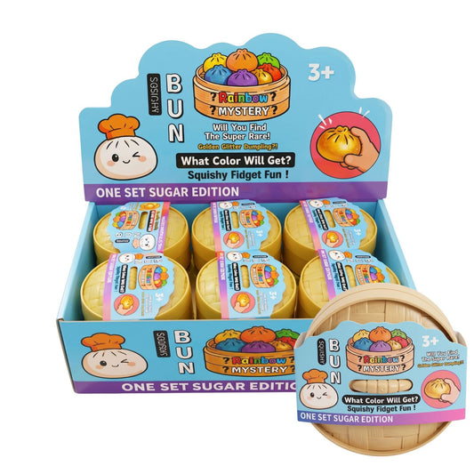 Squishy Bun Rainbow Mystery