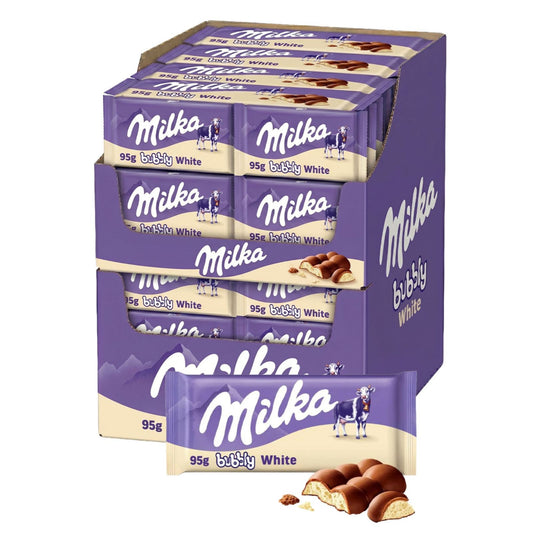 Milka Bubbly White