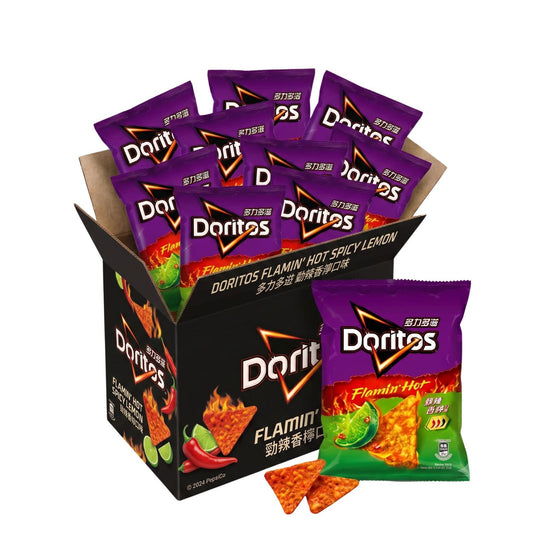 Doritos Flamin' Hot Spicy Lime | 68g x 12 | TAIWAN