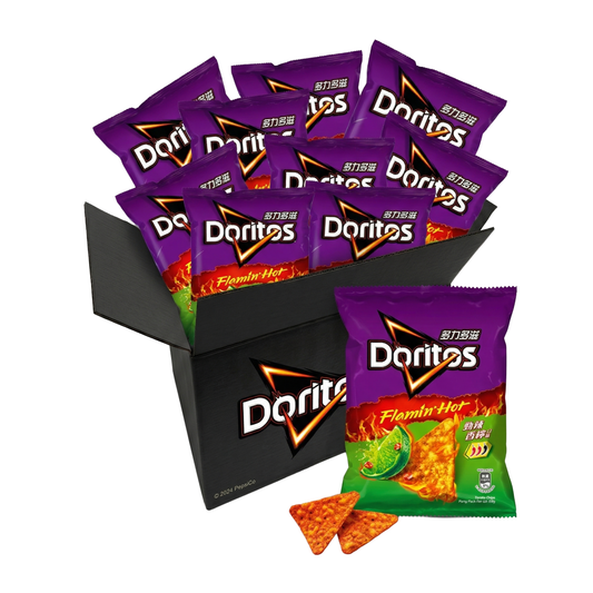 Doritos Flamin' Hot Spicy Lime 68g x 12 (TAIWAN)