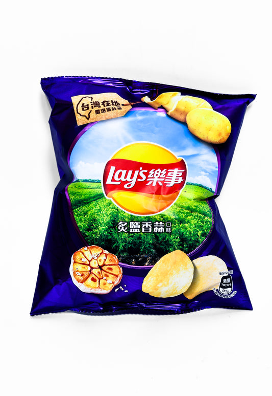 Lay's 32g x 12 (TAIWAN) Roasted Garlic & Salt