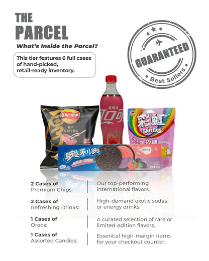 The Parcel (Exotic Snack Wholesale Pack)