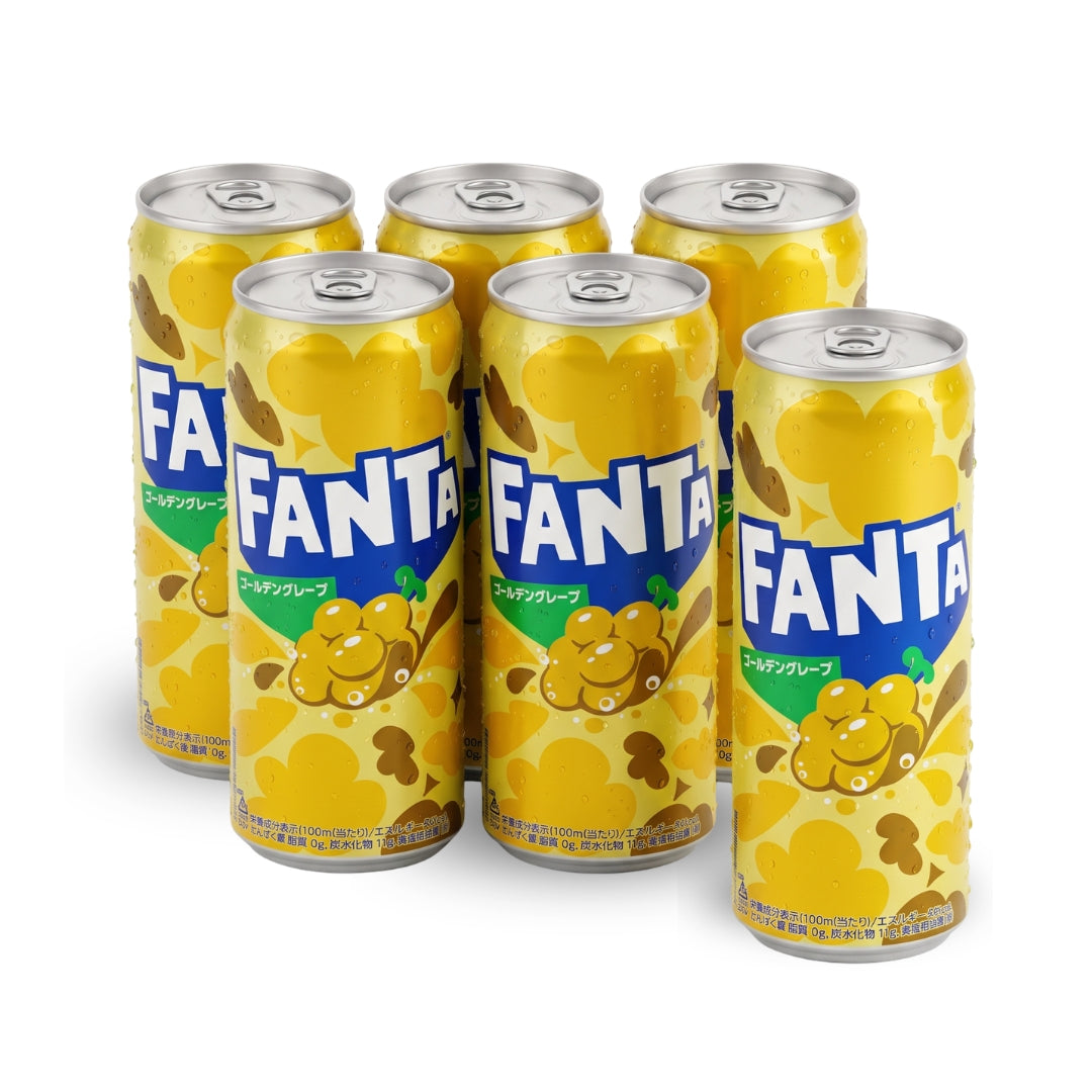 Fanta Golden Grape Can 500ml x 24 | JAPAN