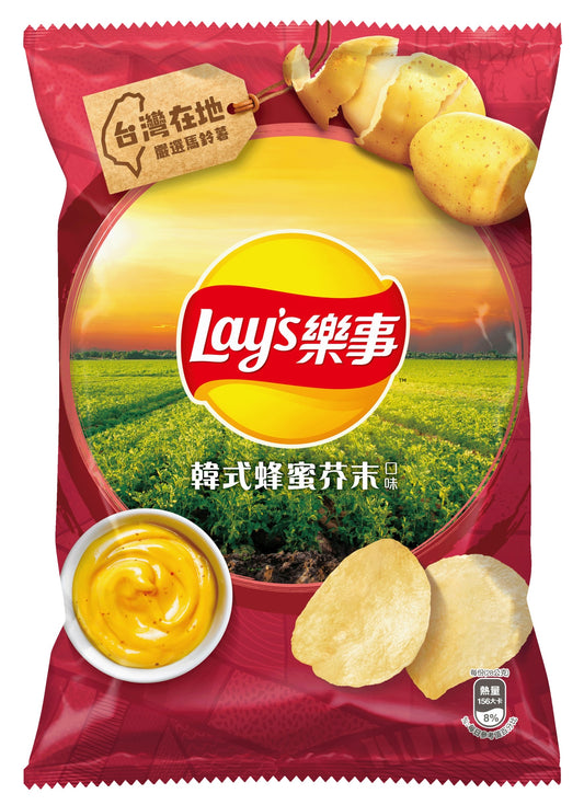 Lay's 32g x 12 (TAIWAN) Korean Honey Mustard