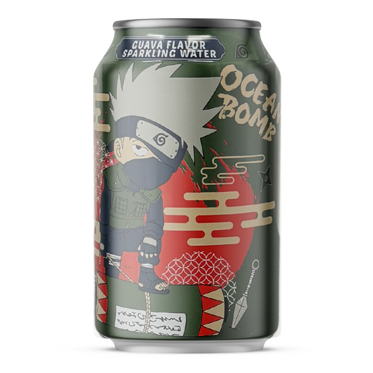 Ocean Bomb Naruto 330ml x 24 (TAIWAN) Guava