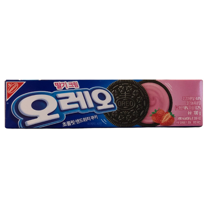 Oreo Strawberry Creme | 100g x 24 | SOUTH KOREA