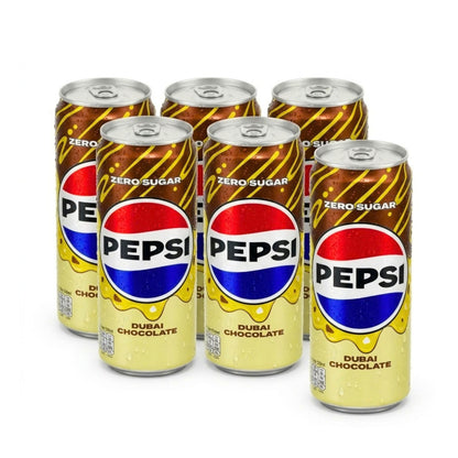 Pepsi Zero Sugar Dubai Chocolate 325ml x 24 | THAILAND