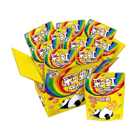 Skittles Gummies 50g x 48 (CHINA) Tropical Fruit Panda