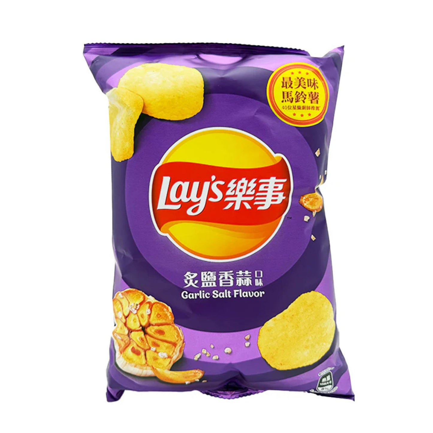 Lay's Fries 56g x 12 (TAIWAN) Garlic Salt Flavor