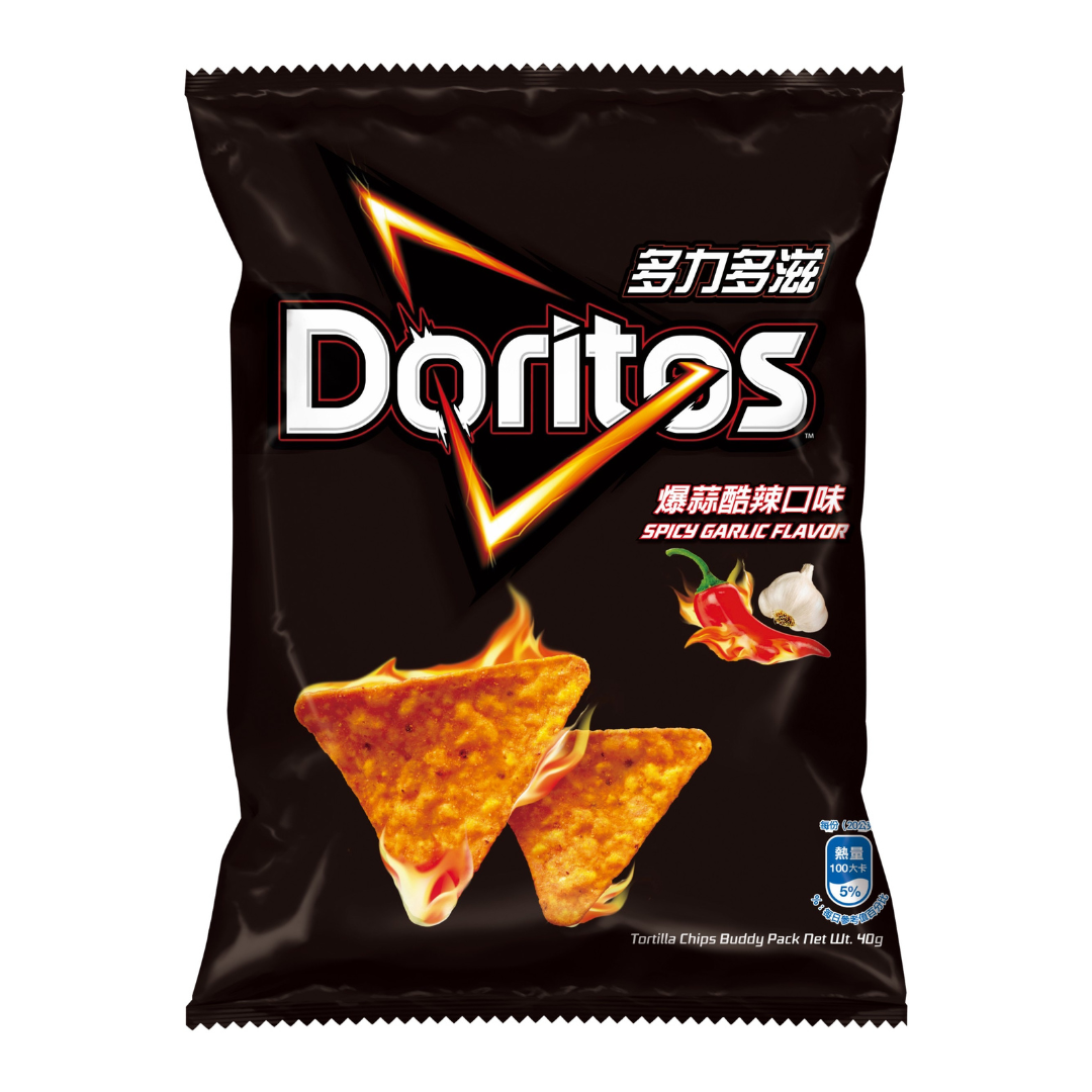 Doritos 68g x 12 (TAIWAN) Spicy Garlic