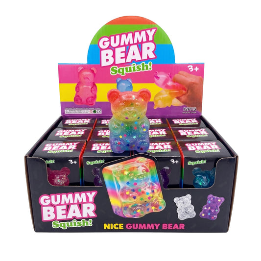 Squishy Glitter Bear