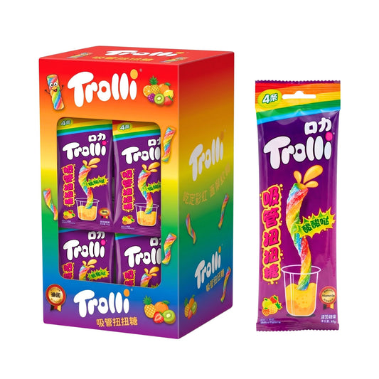 Trolli Twists Rainbow Fruit