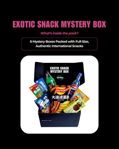Exotic Snack Mystery Box