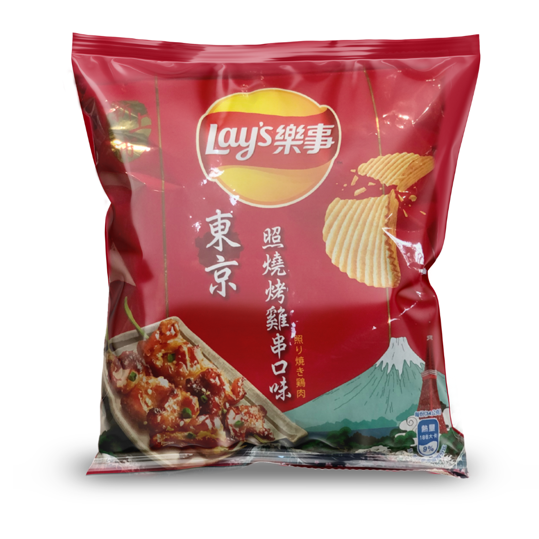 Lay's 34g x 12 (TAIWAN) Teriyaki Chicken Skewers