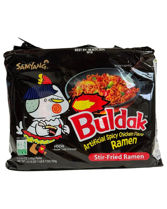 Buldak Spicy Chicken Ramen 650g x 8 Original Spicy Chicken (SOUTH KOREA)