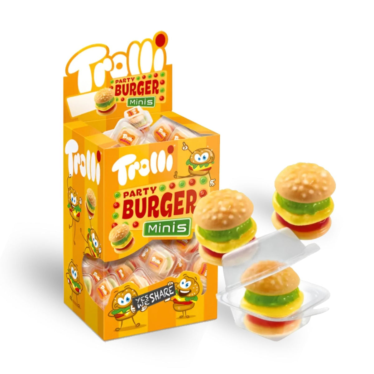 Trolli Mini Hamburger Gummies