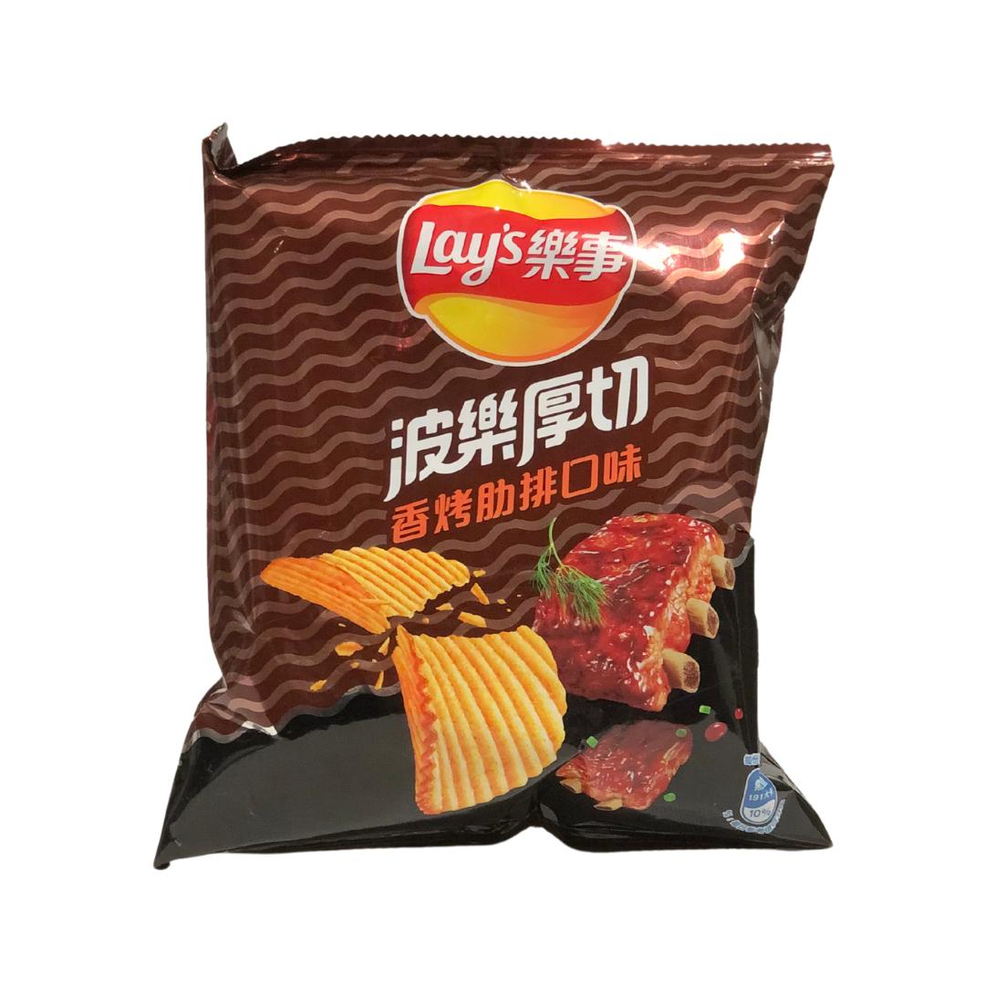 Lay's 34g x 12 (TAIWAN) Grilled Ribs – Worldwide Snacks INC
