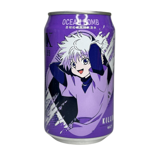 Ocean Bomb Hunter X Hunter 330ml x 24 (TAIWAN) Lychee Tea