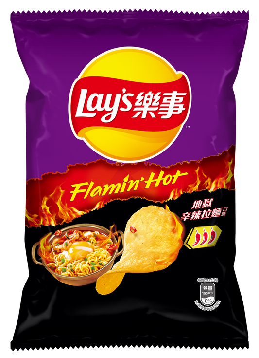 Lay's 59.5g x 12 (TAIWAN) Korean Spicy Ramen
