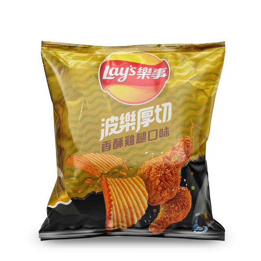 Lay's 34g x 12 (TAIWAN) Fried Chicken