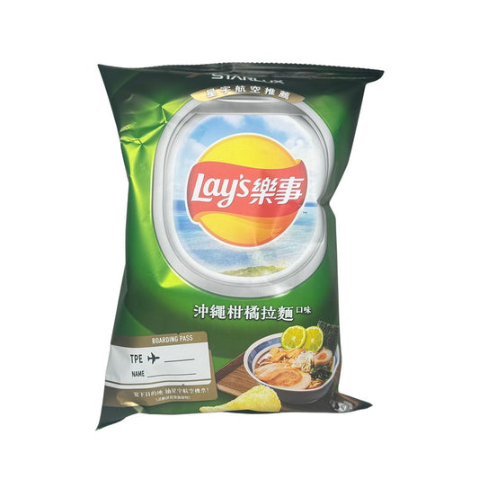Lay's 59.5g x 12 (TAIWAN) LIMITED EDITION Okinawa Citrus Ramen