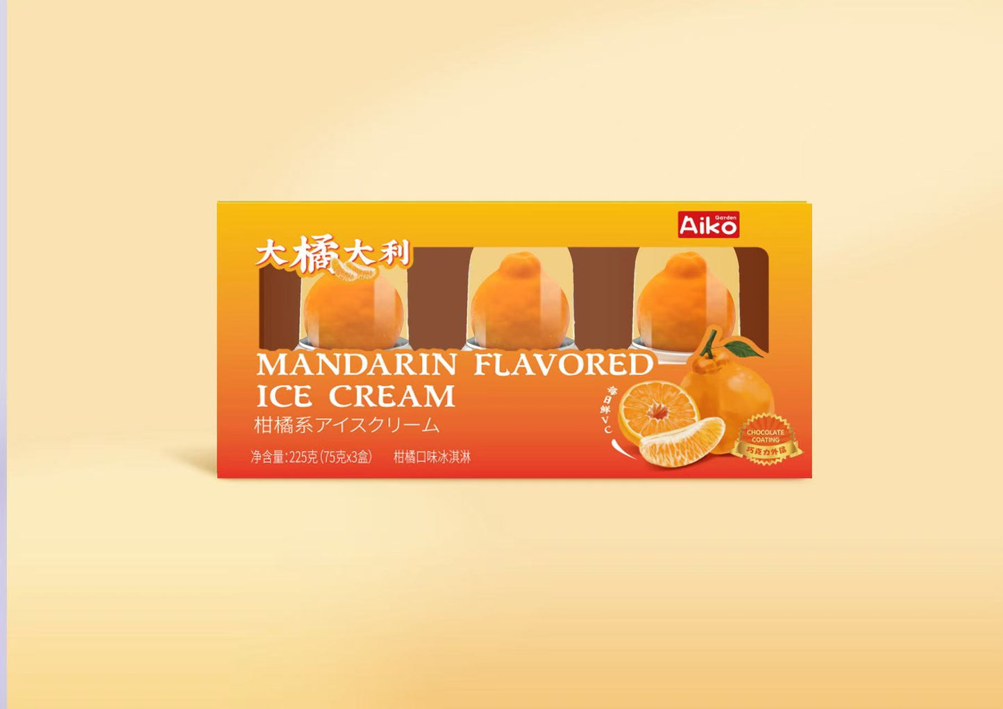  Aiko Mandarin Flavored Ice Cream